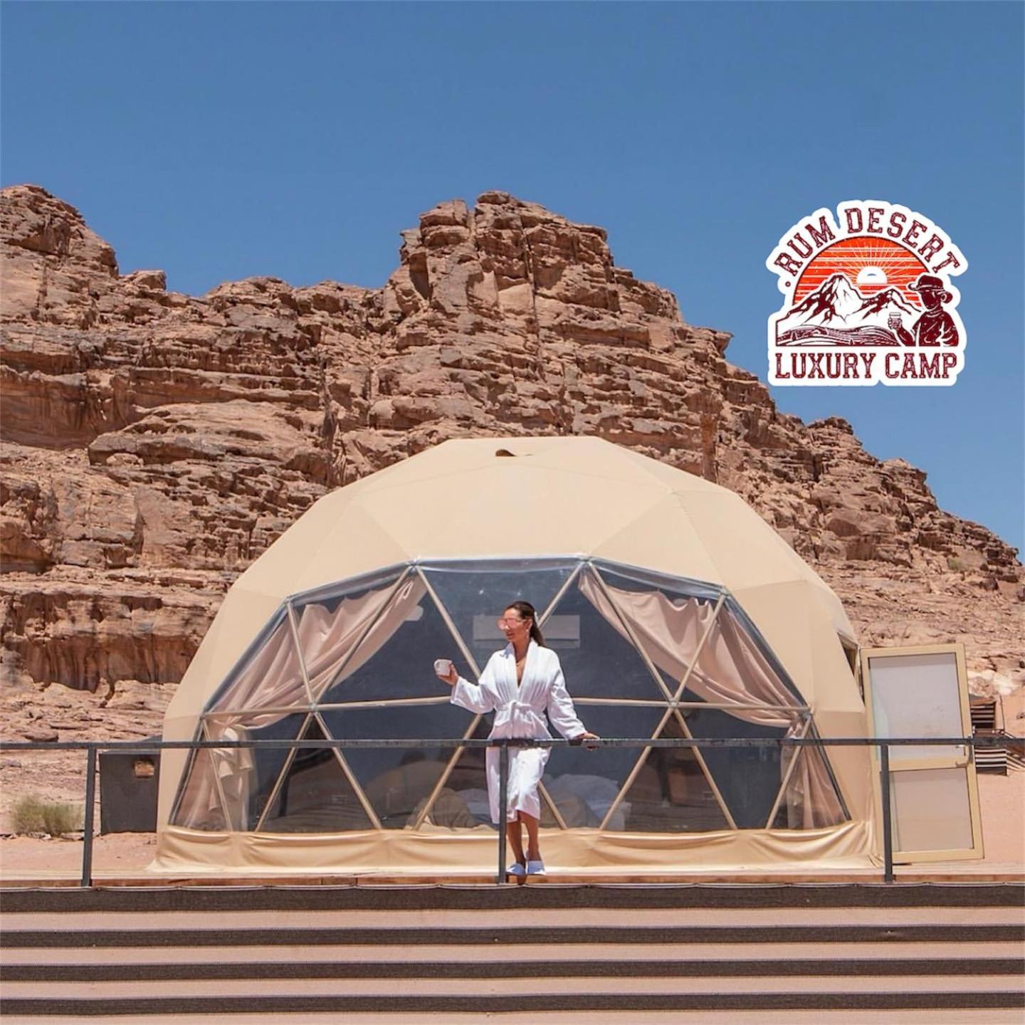 Rum Desert Luxury Camp & Bubble Room Wadi Rum Eksteriør billede