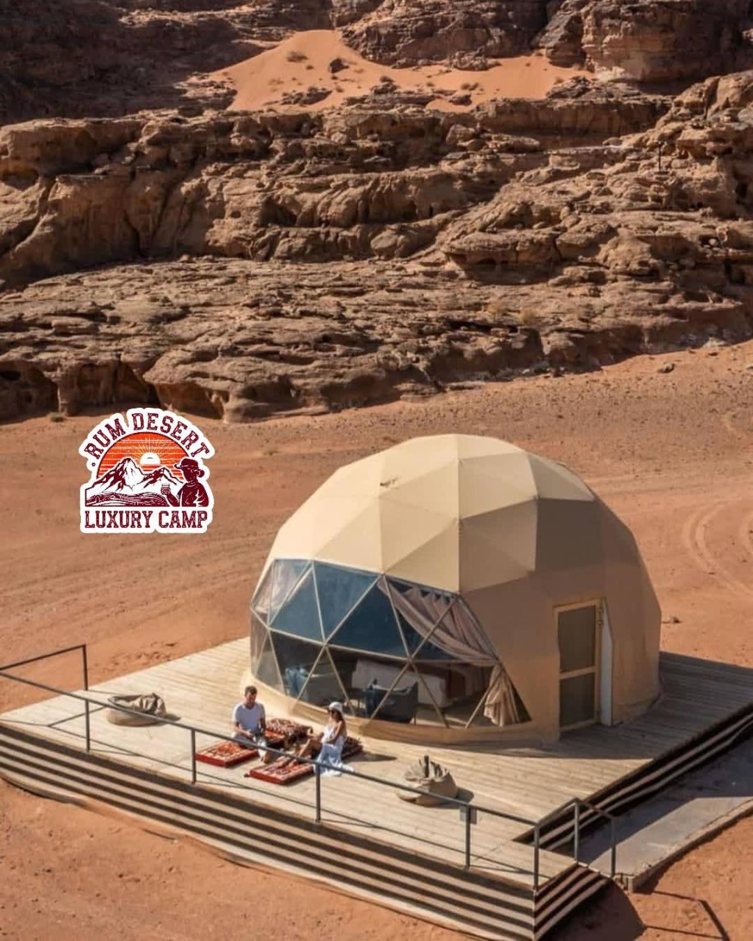 Rum Desert Luxury Camp & Bubble Room Wadi Rum Eksteriør billede