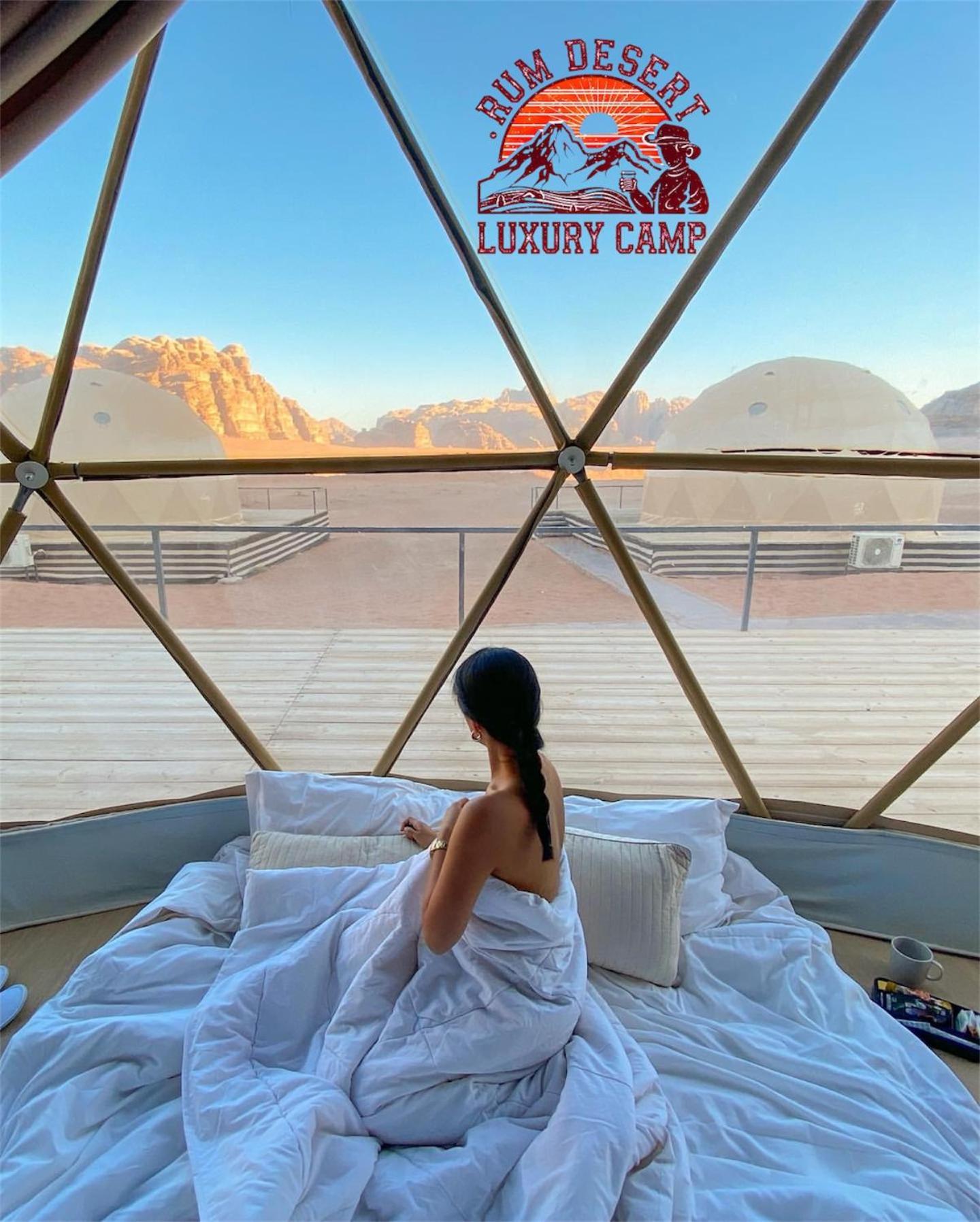Rum Desert Luxury Camp & Bubble Room Wadi Rum Eksteriør billede