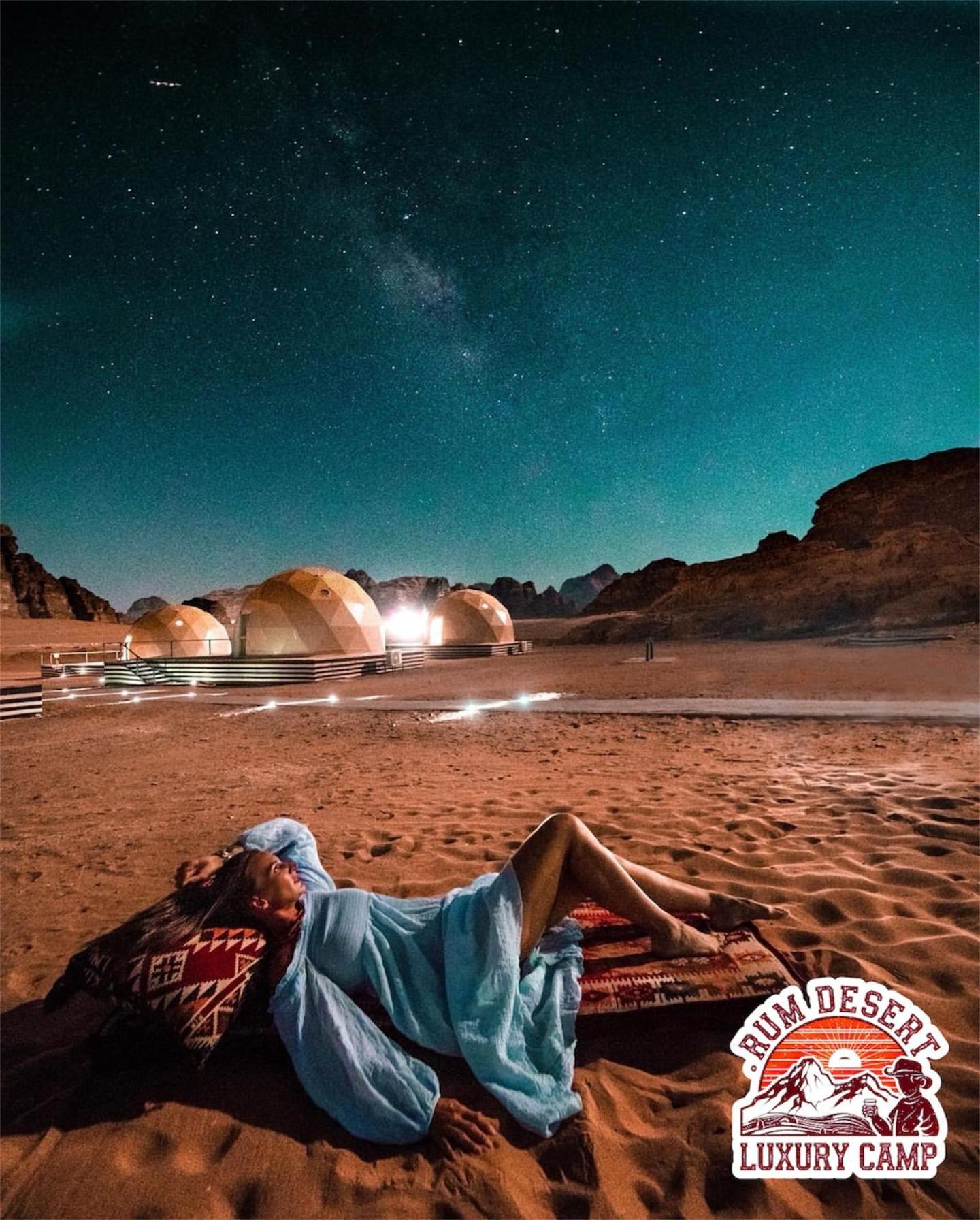 Rum Desert Luxury Camp & Bubble Room Wadi Rum Eksteriør billede