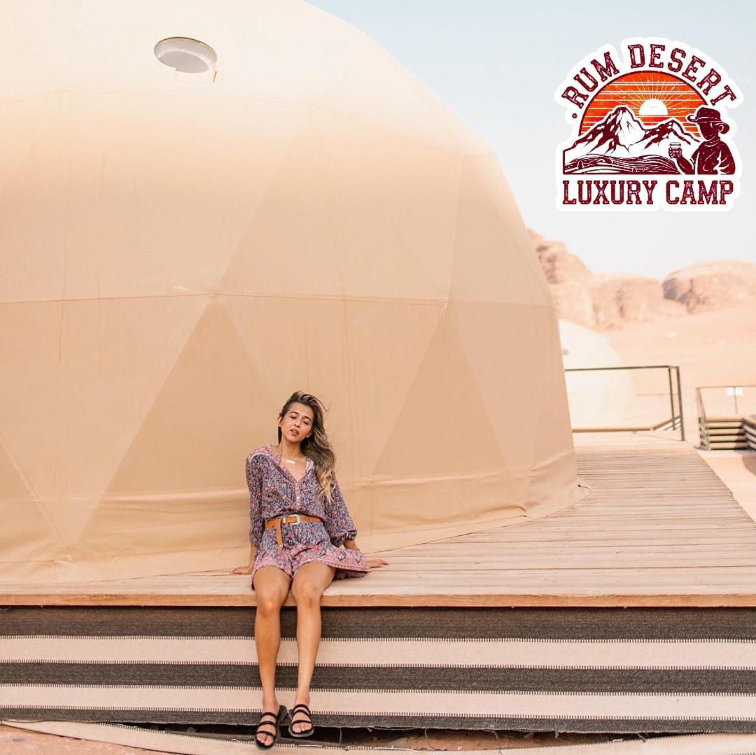 Rum Desert Luxury Camp & Bubble Room Wadi Rum Eksteriør billede