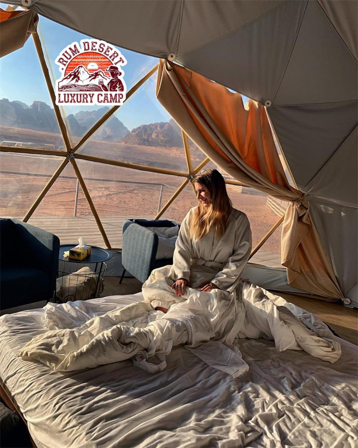Rum Desert Luxury Camp & Bubble Room Wadi Rum Eksteriør billede